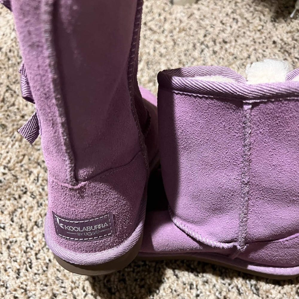 Lavender UGG boots kids size 2
